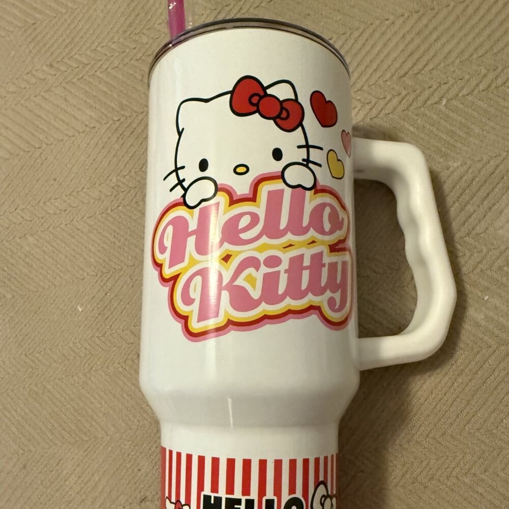 HELLO KITTY THERMAL TRAVEL MUG